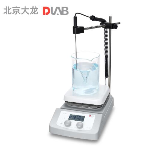 北京大龍MS-H380-Pro套裝 LCD數控6寸方盤加熱型磁力攪拌器