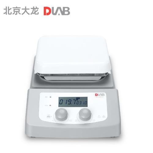 北京大龍MS-H380-Pro LCD數控6寸方盤加熱型磁力攪拌器